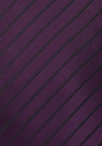 Corbata XXL violeta