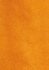 Corbata de clip naranja cálido