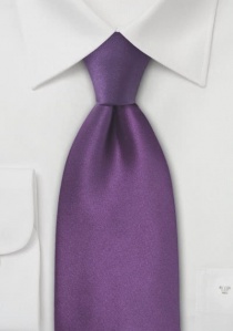 Corbata unicolor Limoges violeta