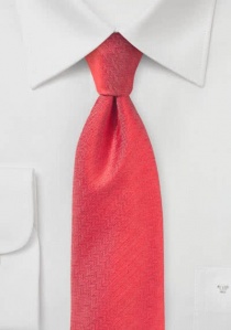 Corbata de negocios Espina de pescado roja