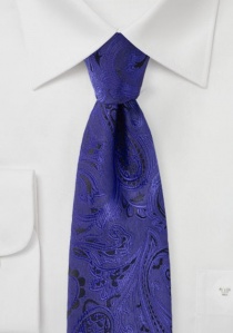 Corbata de niño Paisley Motif Azul