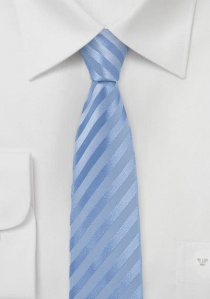 Granada corbata raya estrecha estructura lisa azul
