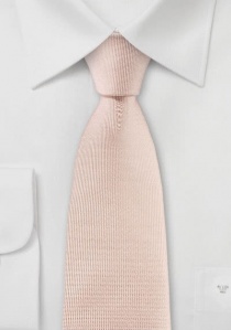 Corbata extra estrecha rosa