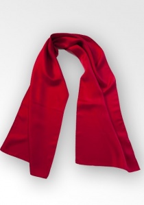 Bufanda de señora de seda roja