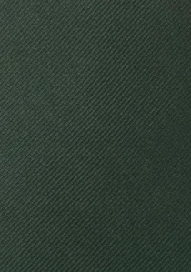 Corbata monocolor Luxury en verde oscuro