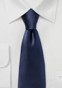 Moda corbata monocromo azul marino
