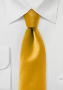 Corbata de Negocios Monocromo Amarillo