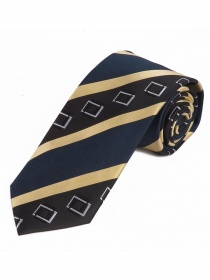 XXL corbata decoración abstracta asfalto negro oro