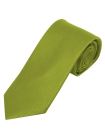 Corbata estrecha verde monocromo