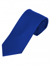 Corbata estrecha lisa azul ultramar