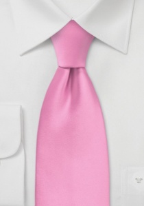 Corbata lisa rosa