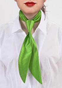 Corbata señora Limoges verde manzana