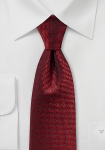 Corbata moteada en rojo
