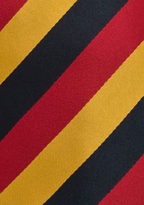 Corbata Alemania oro negro rojo