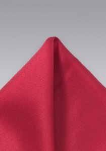 Pañuelo de bolsillo tejido rojo
