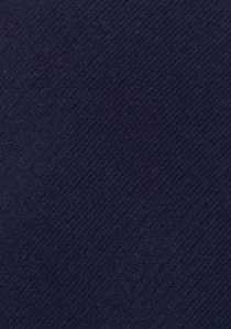 Corbata larga unicolor azul marino
