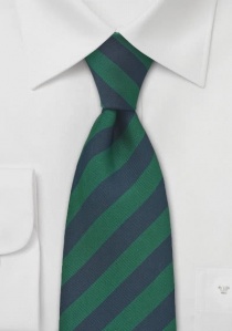 XXL-Krawatte navy grün