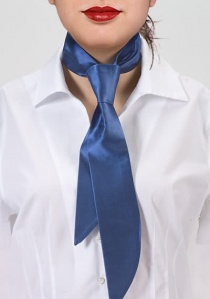 Ladies Service Tie Fibra sintética Azul Real