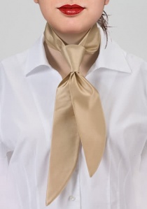 Service Ladies Tie Champán Fibra sintética
