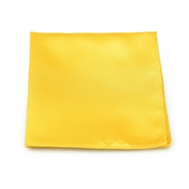 Pañuelo de bolsillo amarillo claro liso