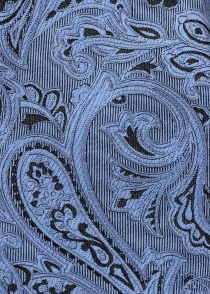 Corbata de hombre Cultured Paisley Azul claro