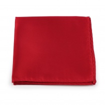Pañuelo de bolsillo rojo intenso