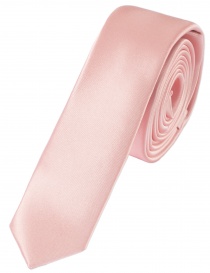 Corbata extra angosta de color rosa.