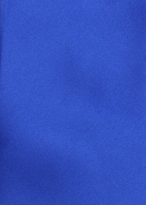 Corbata azul real monocolor estrecha