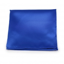 Pañuelo bolsillo azul real fibra sintética