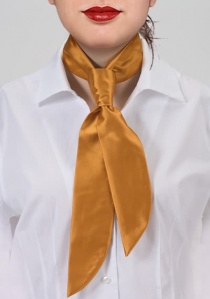 Corbata de servicio para señoras naranja rojo