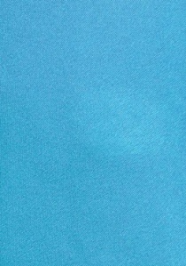 Corbata lisa azul turquesa seda