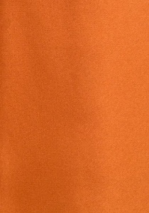 Corbata naranja cobre clip