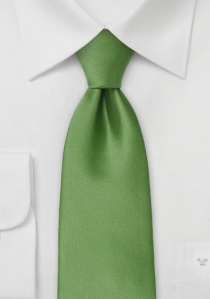 Corbata verde bosque lisa niño