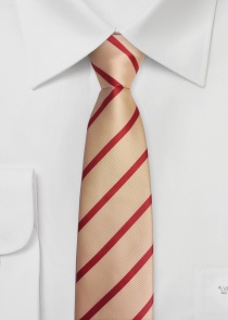Corbata de caballero diseño estructura rayas