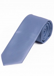 Corbata rayas lisas estructura azul tórtola