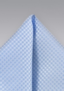 Herren-Einstecktuch Struktur-Pattern taubenblau