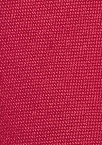 Krawatte  zierlich texturiert rot