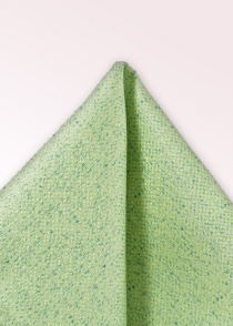 Set pajarita tela decorativa verde claro moteado