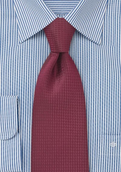 Krawatte bordeaux Netz-Dessin