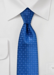 Adorno de corbata look azul