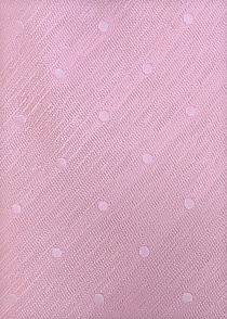 Corbata de negocios diseño punto rosa