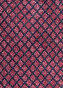 Pañuelo decorativo seda algodón rojo