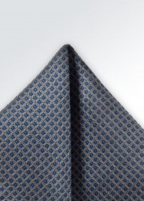 Set de corbata Lattice Decor azul marino