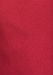 Corbata de seda roja brillante