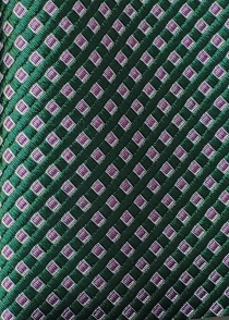 Patrón de estructura de tela decorativa verde