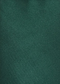 Corbata de raso verde oscuro