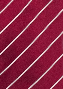 Elegance Krawatte in chilli-rot XXL