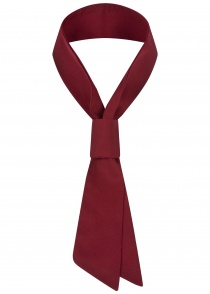 Corbata de servicio (rojo oscuro)