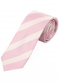 XXL corbata raya estructura rosa