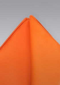 Pañuelo de bolsillo naranja unicolor